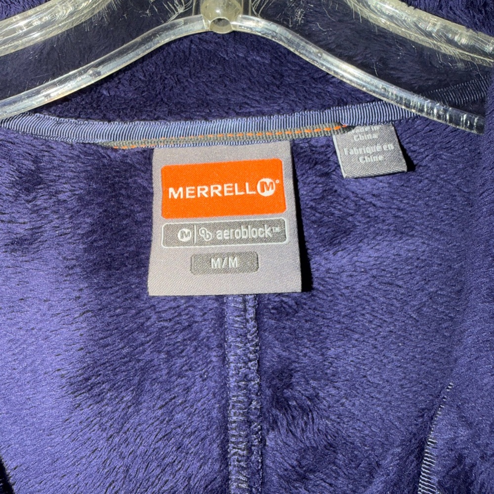 Merrell Women's Deep Purple Aeroblock Full Zip Jacket EUC - Picture 2 of 16
